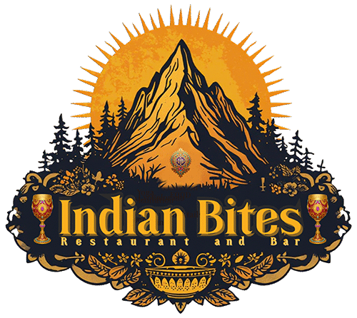Logo Main Gemini for Indian Bites Restaurant & Bar in Lyons, Colorado — representing Indian cuisine, beer, wine, and a welcoming dining experience.